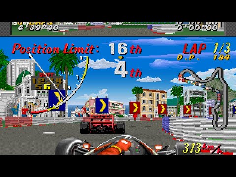 Screen de Super Monaco GP sur Game Gear