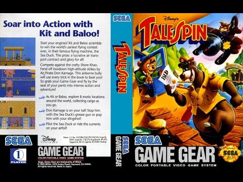Aperçu du jeu TaleSpin sur Game Gear