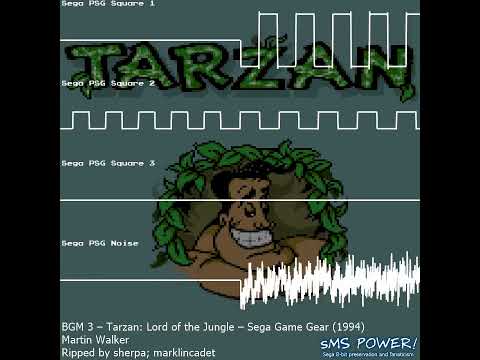 Capture de Tarzan - Lord of the Jungle sur Game Gear