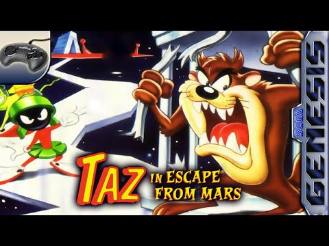 Capture de Taz in Escape from Mars sur Game Gear