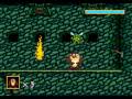 Scène de jeu de Taz in Escape from Mars sur Game Gear