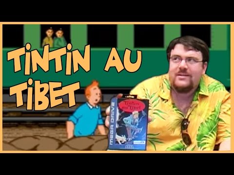Screen de Tintin au Tibet sur Game Gear