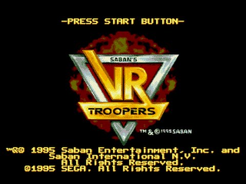Screen de VR Troopers sur Game Gear