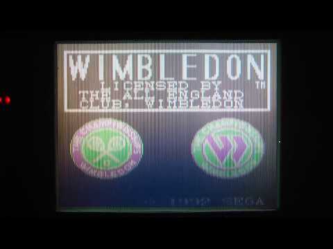 Screen de Wimbledon sur Game Gear