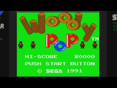 Aperçu du jeu Woody Pop sur Game Gear