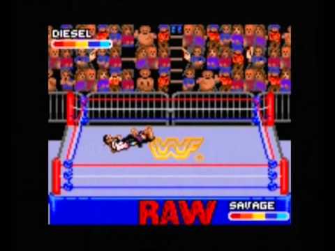 Screen de WWF Raw sur Game Gear