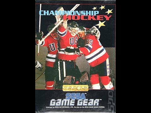 Championship Hockey sur Game Gear PAL