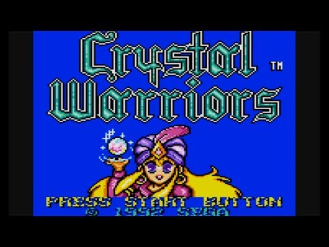 Crystal Warriors sur Game Gear PAL