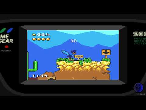 Desert Speedtrap starring Road Runner and Wile E.Coyote sur Game Gear PAL