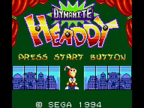 Aperçu du jeu Dynamite Headdy sur Game Gear