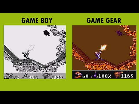 Illustration vidéo de Earthworm Jim sur Game Gear