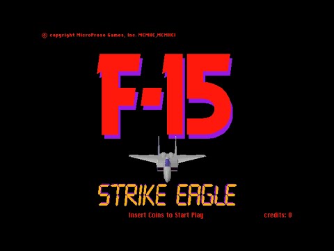 F-15 Strike Eagle sur Game Gear PAL