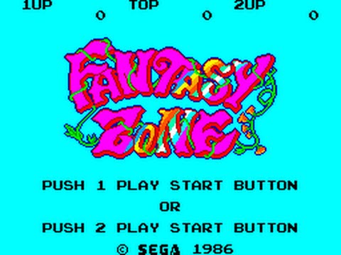 Screen de Fantasy Zone sur Game Gear