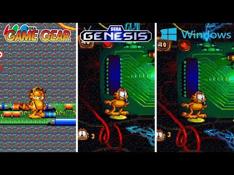 Garfield - Caught in the Act sur Game Gear PAL