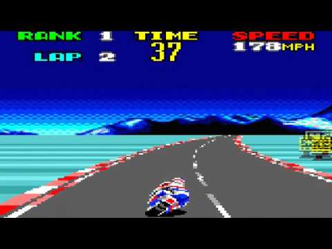 Screen de GP Rider sur Game Gear