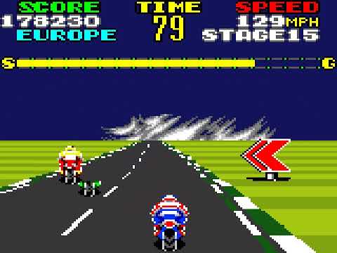 GP Rider sur Game Gear PAL