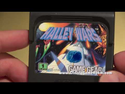 Scène de jeu de Halley Wars sur Game Gear