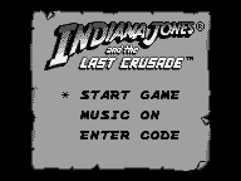 Indiana Jones and the Last Crusade sur Game Gear PAL