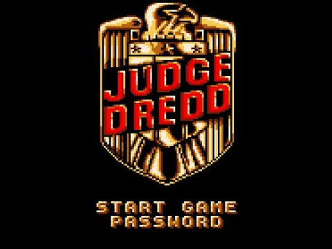 Screen de Judge Dredd sur Game Gear