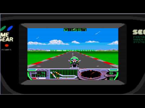 Screen de Kawasaki Superbikes sur Game Gear