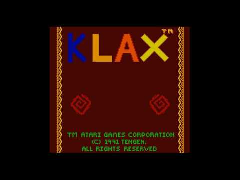 Klax sur Game Gear PAL
