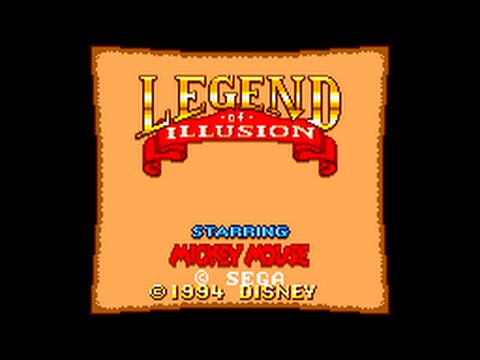Legend of Illusion starring Mickey Mouse sur Game Gear PAL