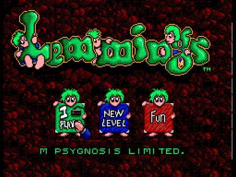 Lemmings sur Game Gear PAL