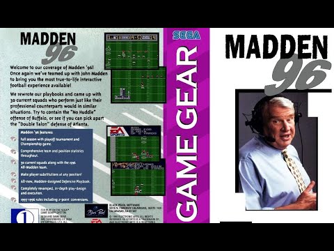 Image du jeu Madden 96 sur Game Gear PAL