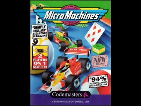Micro Machines sur Game Gear PAL