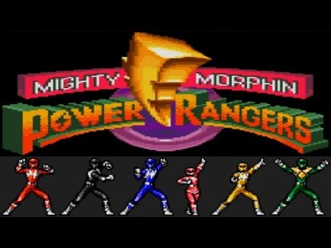 Screen de Mighty Morphin Power Rangers sur Game Gear