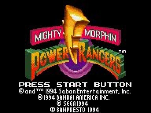 Mighty Morphin Power Rangers: The Movie sur Game Gear PAL