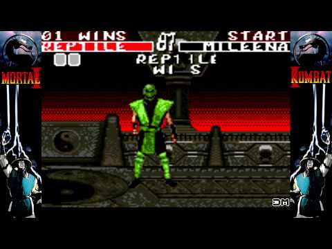 Screen de Mortal Kombat sur Game Gear