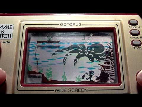 Screen de Octopus  sur Game & Watch
