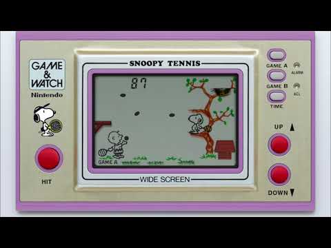Screen de Snoopy Tennis  sur Game & Watch