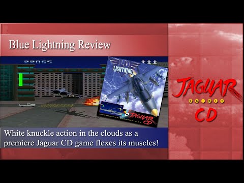 Scène de jeu de Blue Lightning sur Jaguar
