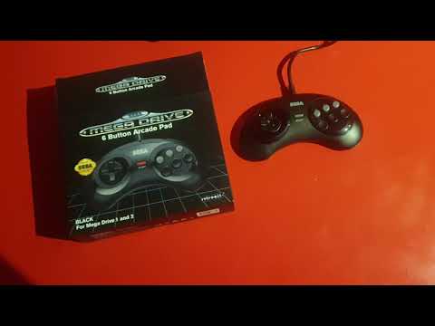 Illustration vidéo de Manette Megadrive