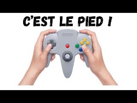 Illustration vidéo de Manette Nintendo 64