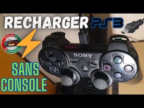 Illustration vidéo de Manette Playstation 3