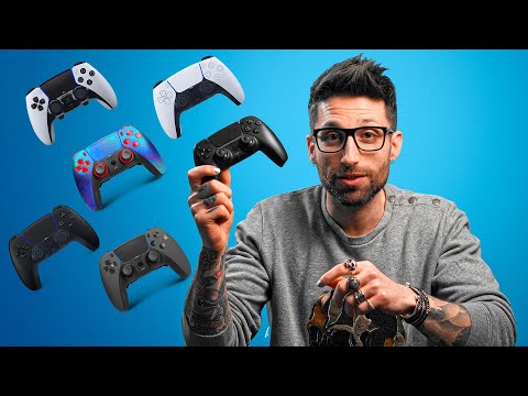 Illustration vidéo de Manette Playstation 5