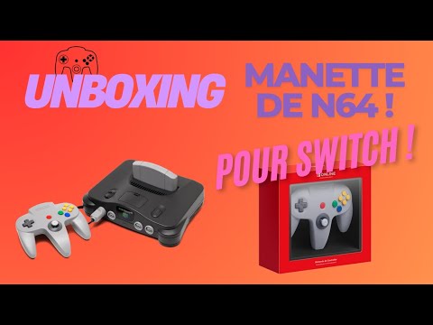 Illustration vidéo de Manette Nintendo Switch