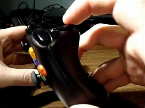 Illustration vidéo de Manette Xbox 360