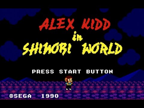 Screen de Alex Kidd in Shinobi World sur Master System