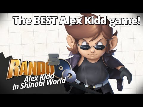 Alex Kidd in Shinobi World sur Master System PAL