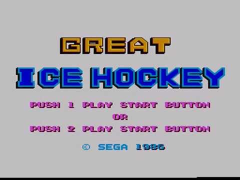 Great Ice Hockey sur Master System PAL
