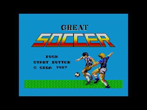Screen de Great Soccer sur Master System