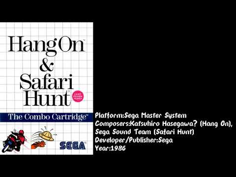 Screen de Hang On & Safari Hunt sur Master System