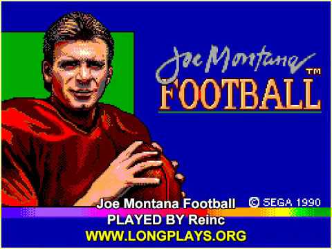 Photo de Joe Montana Football sur Master System