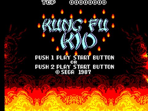 Screen de Kung Fu Kid sur Master System