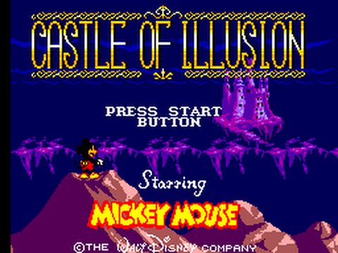 Screen de Legend of Illusion starring Mickey Mouse sur Master System