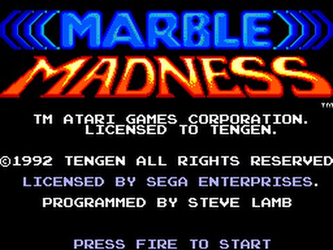 Photo de Marble Madness sur Master System